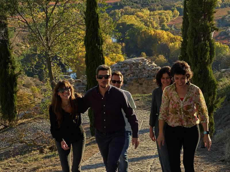 dramatic scenery on the Rioja uncovered tour